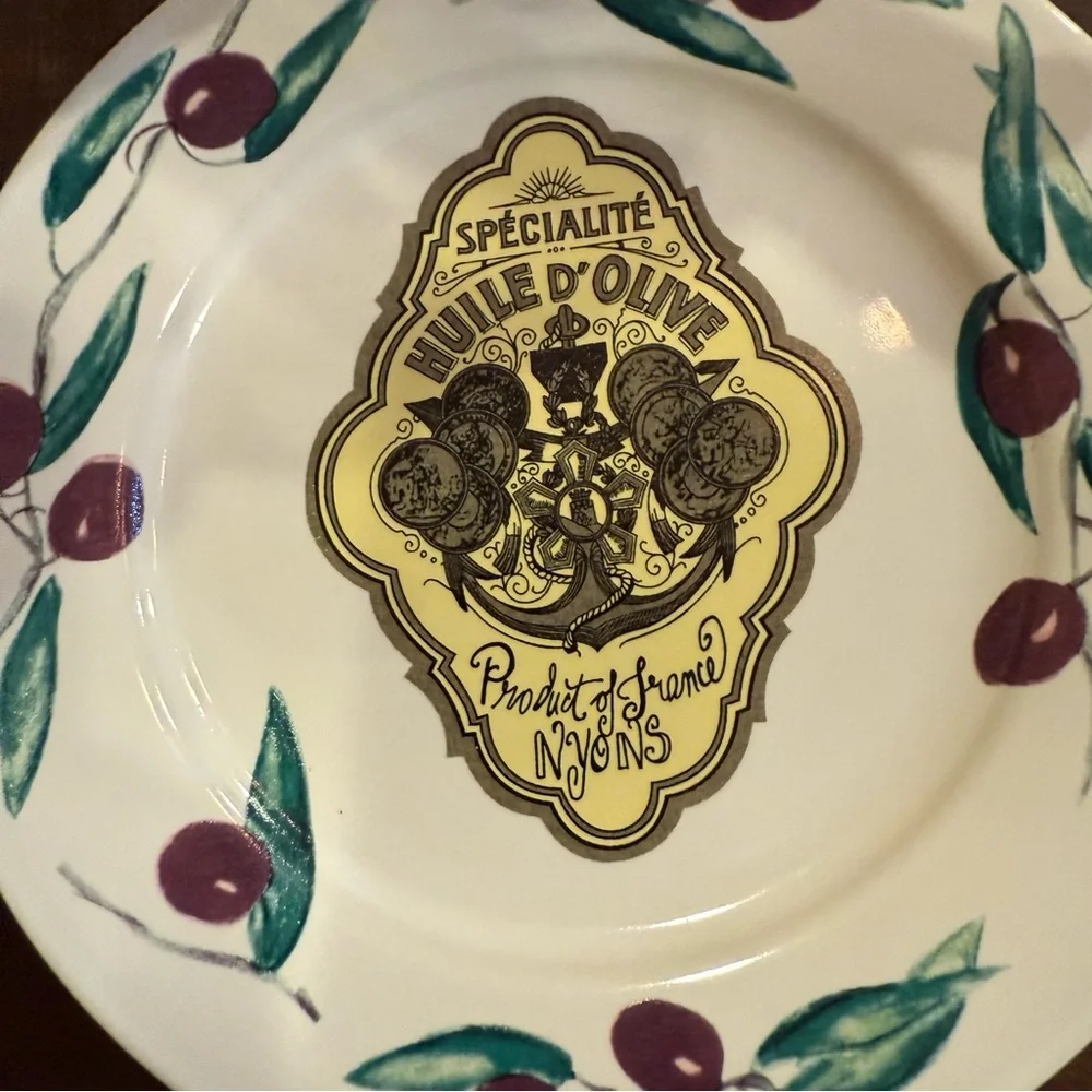 Rosanna Huile d’Olive-Appetizer/Salad Plates set of 4